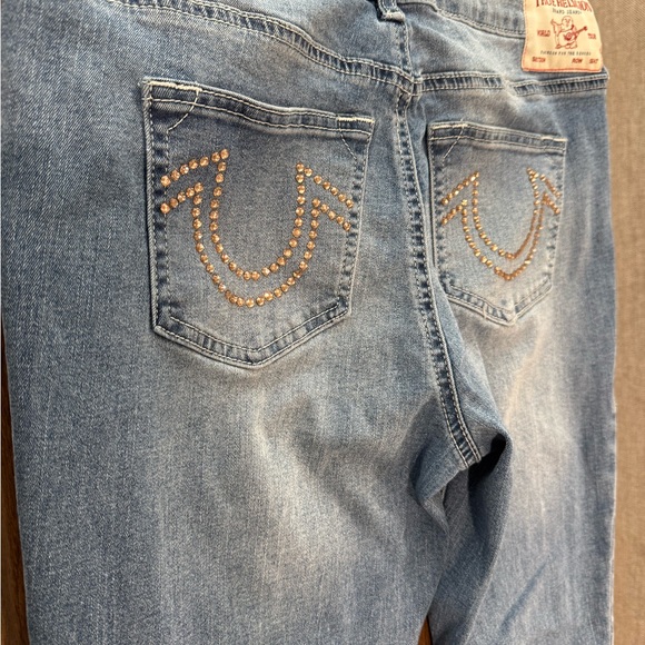 True Religion Women's Jeans with Studded Detail - Picture 3 of 5